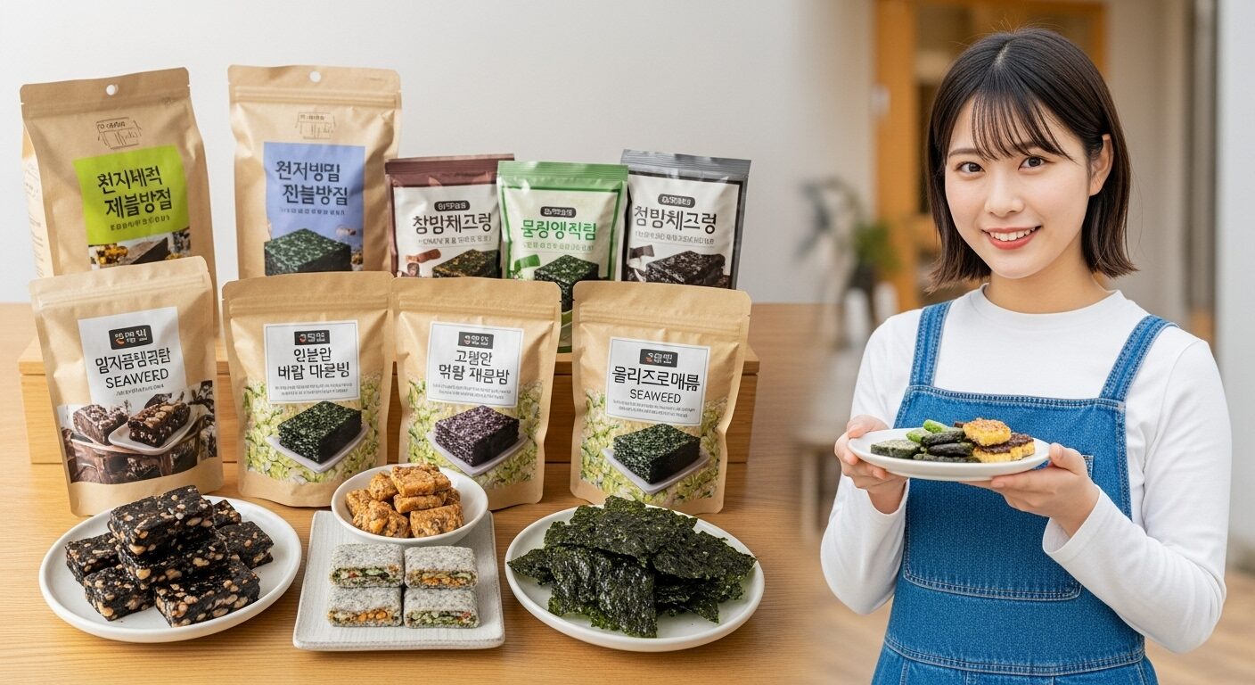 お土産におすすめの韓国のりセレクション
